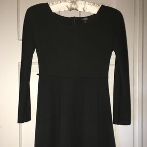 Girls winter black dress, size 10